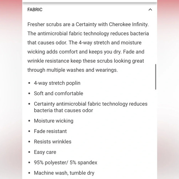 Cherokee Scrub Set - Picture 11 of 14